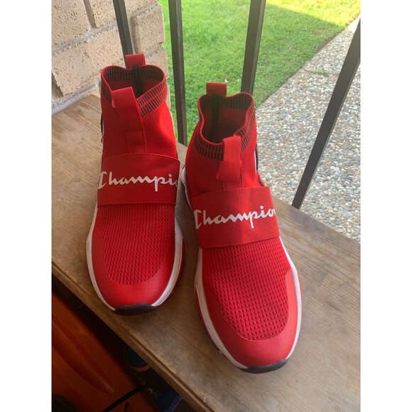 Champion Men's Rally Pro Sneaker Shoes Athletic Casual Red Men's Size 8.5 - Picture 3 of 6